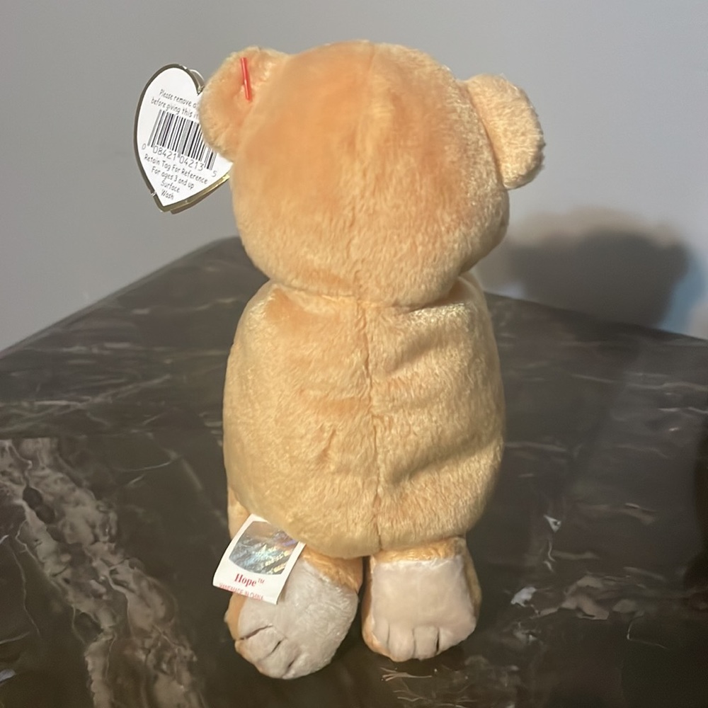 Vintage TY Hope Praying Beanie Baby (with tag errors ) - Picture 3 of 8
